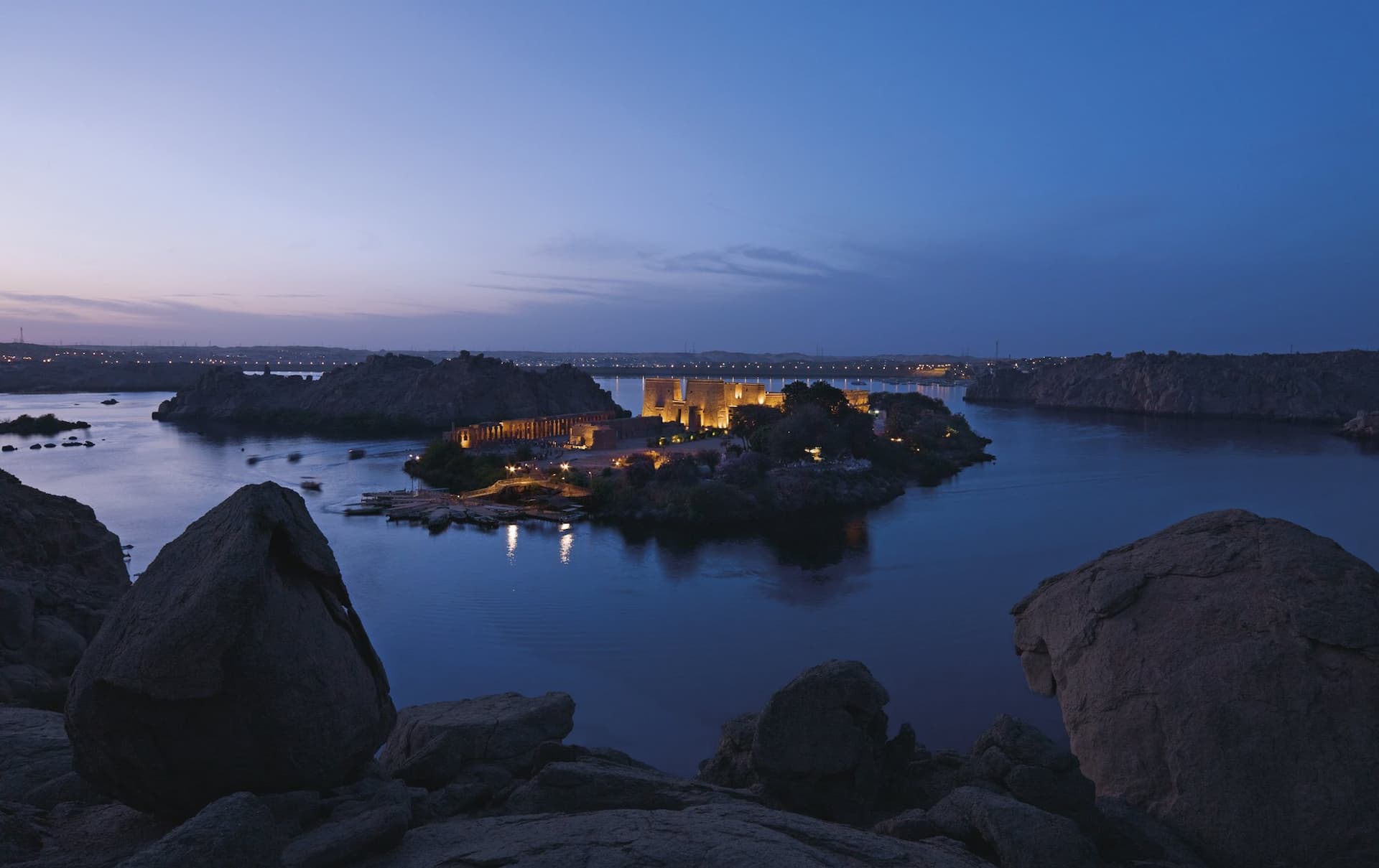 Sound And Light In philae